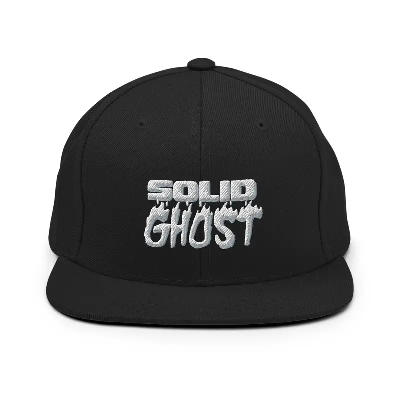 Solid Ghost logo hat